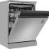 Посудомоечная машина WEISSGAUFF DW 6038 X Inverter,  полноразмерная, напольная, 60см, загрузка 14 комплектов, серебристая [437360]